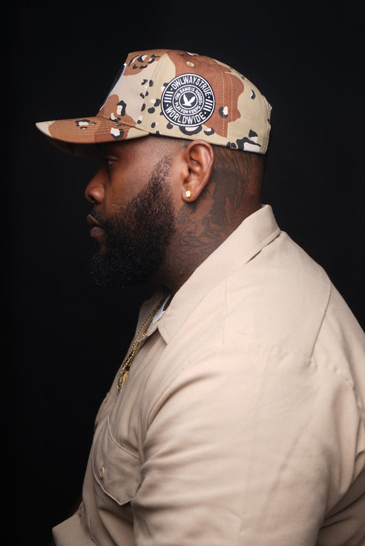 DESERT STORM CAMO SNAPBACK